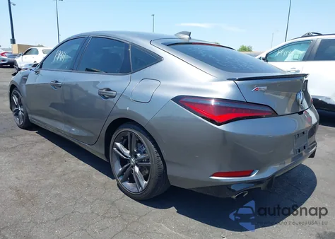 2024 Acura Integra A-Spec из США, поврежденный, VIN 19UDE4H36RA007469